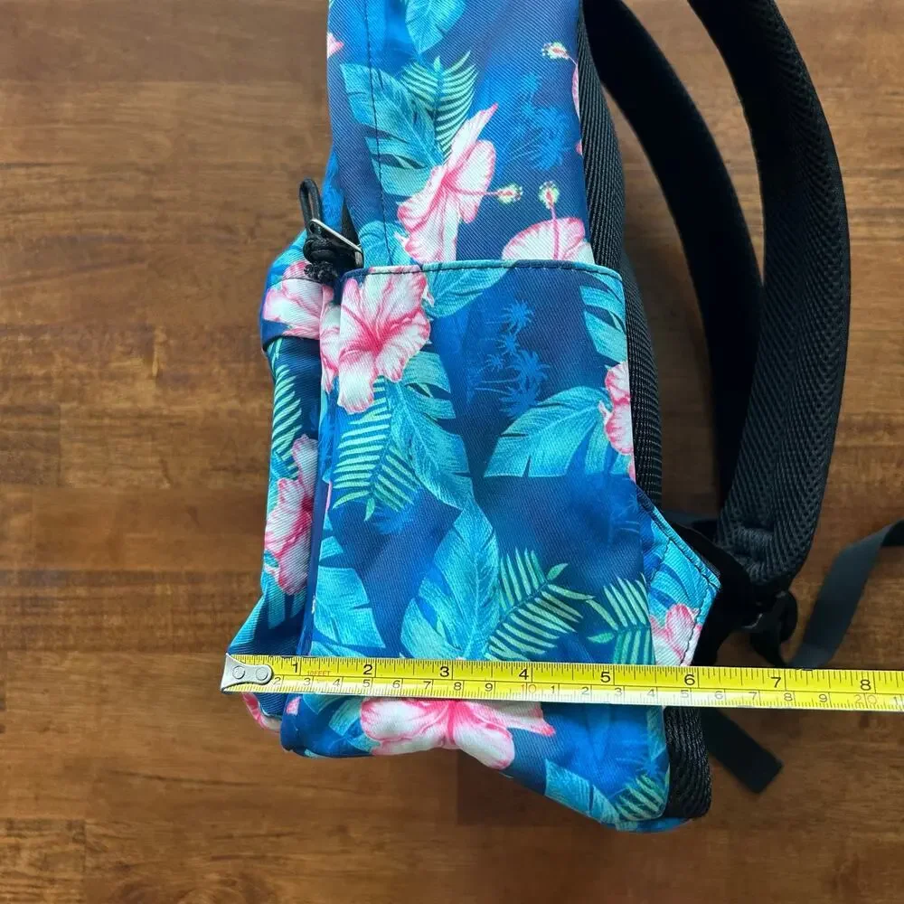 Vaschy all over tropical print backpack​
